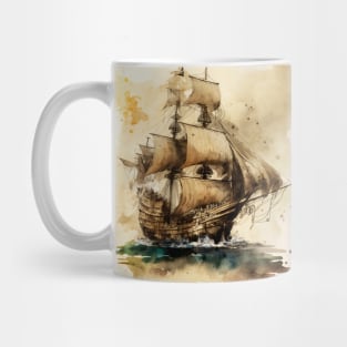Pirate Ship Mug